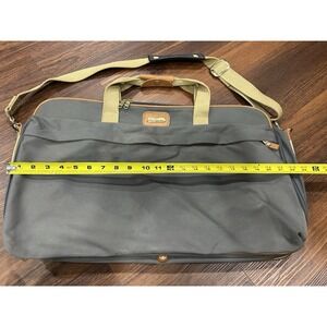 Vintage Samsonite Canberra Suit Case Garment Duffle Bag Folding Straps